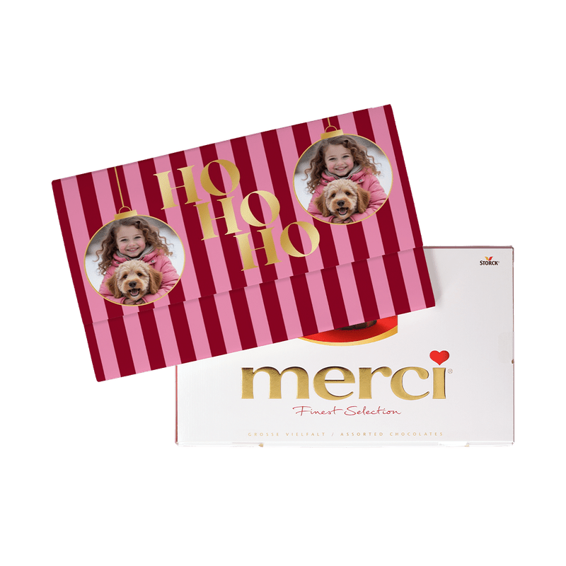 Merci kerst personaliseren (400 g)