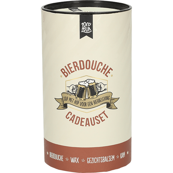 Bierdouche cadeauset
