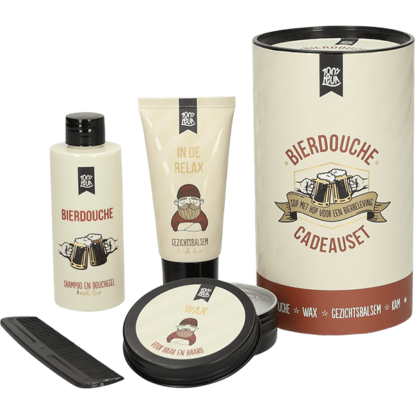 Bierdouche cadeauset