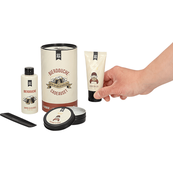 Bierdouche cadeauset