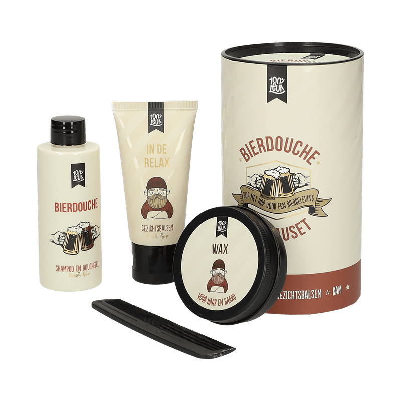Bierdouche cadeauset