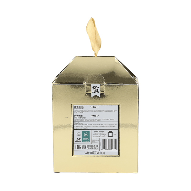 Huidverzorging cadeauset ‘Van harte meid’