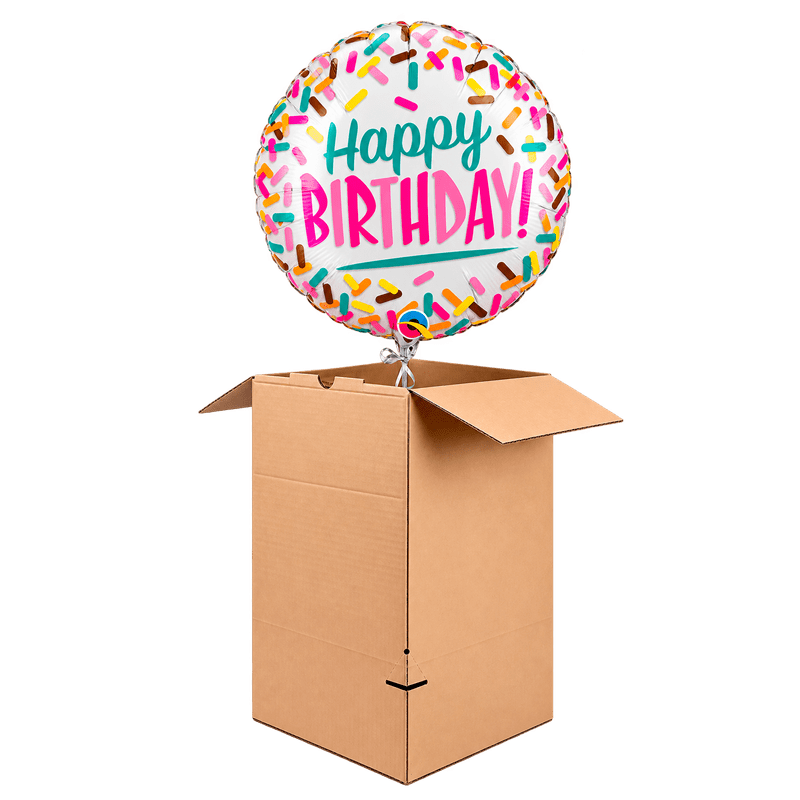 Heliumballon ‘Birthday sprinkles’