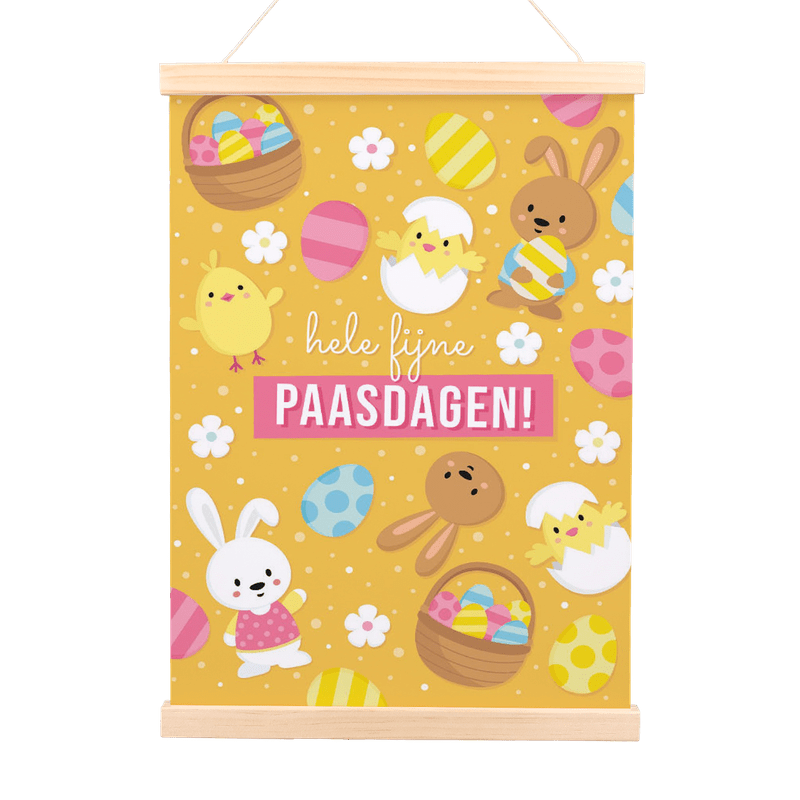 Gepersonaliseerde poster Pasen