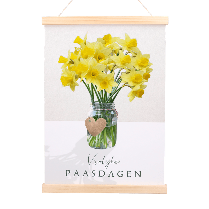 Gepersonaliseerde poster Pasen