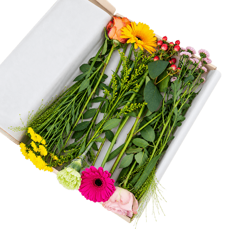 Bloemen + Tony’s pakket ‘Topper’