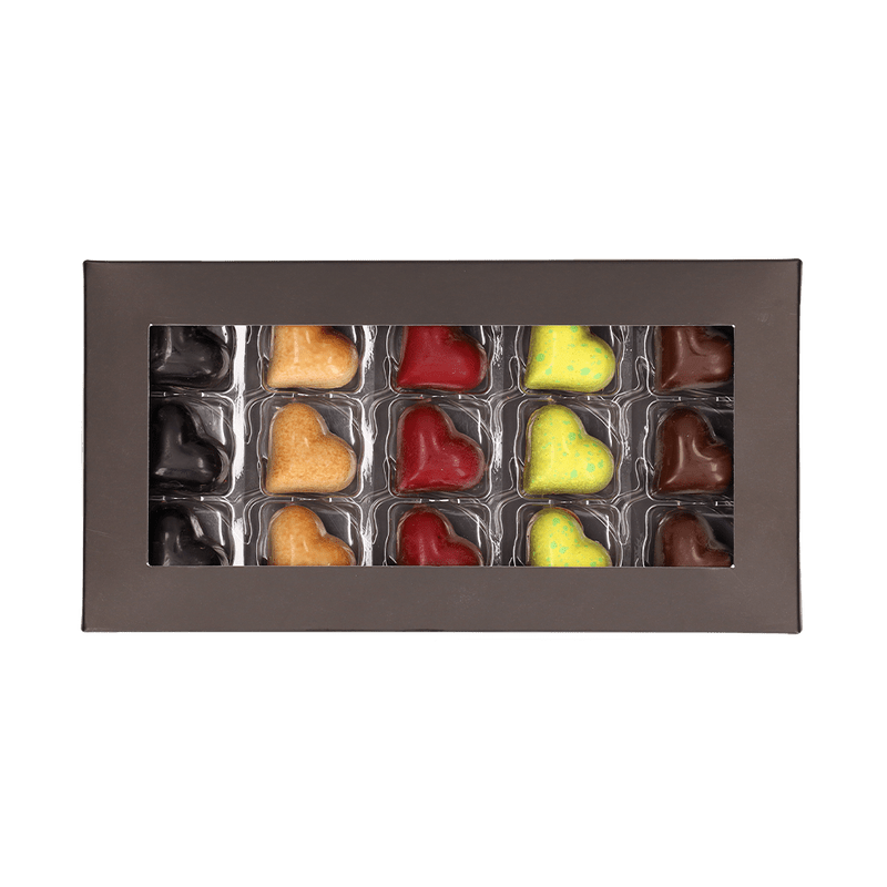 Nuts About You hartjesbonbons