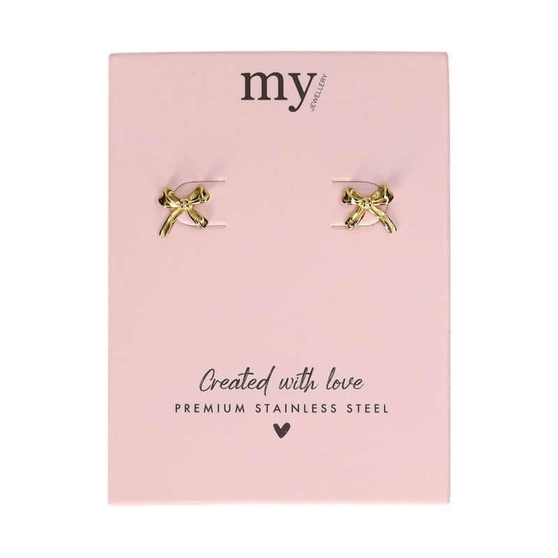 My Jewellery strikjes oorbellen
