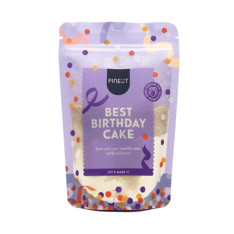 Pineut DIY cakemix voor een verjaardag