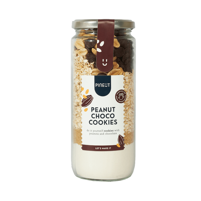 Pineut DIY pot met koekjesmix
