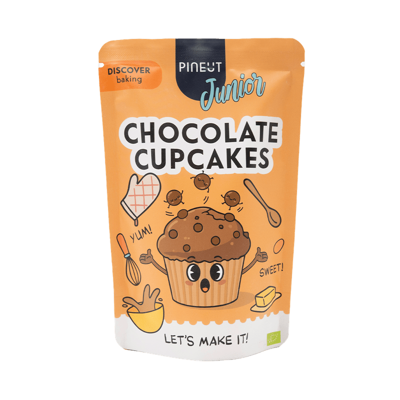 Pineut chocolade cupcake mix voor kinderen