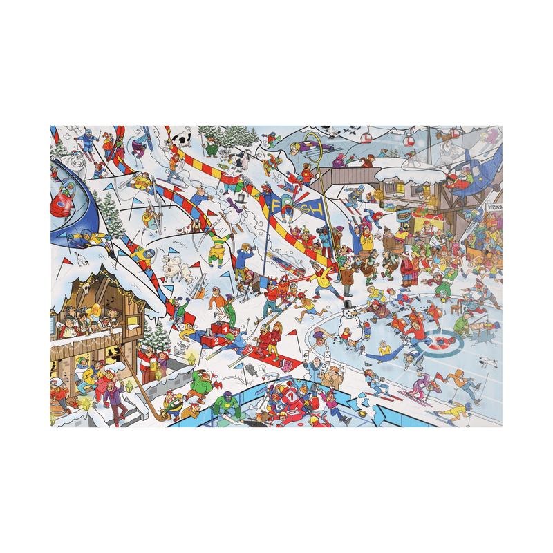 Wintersport puzzel - 1000 stukjes