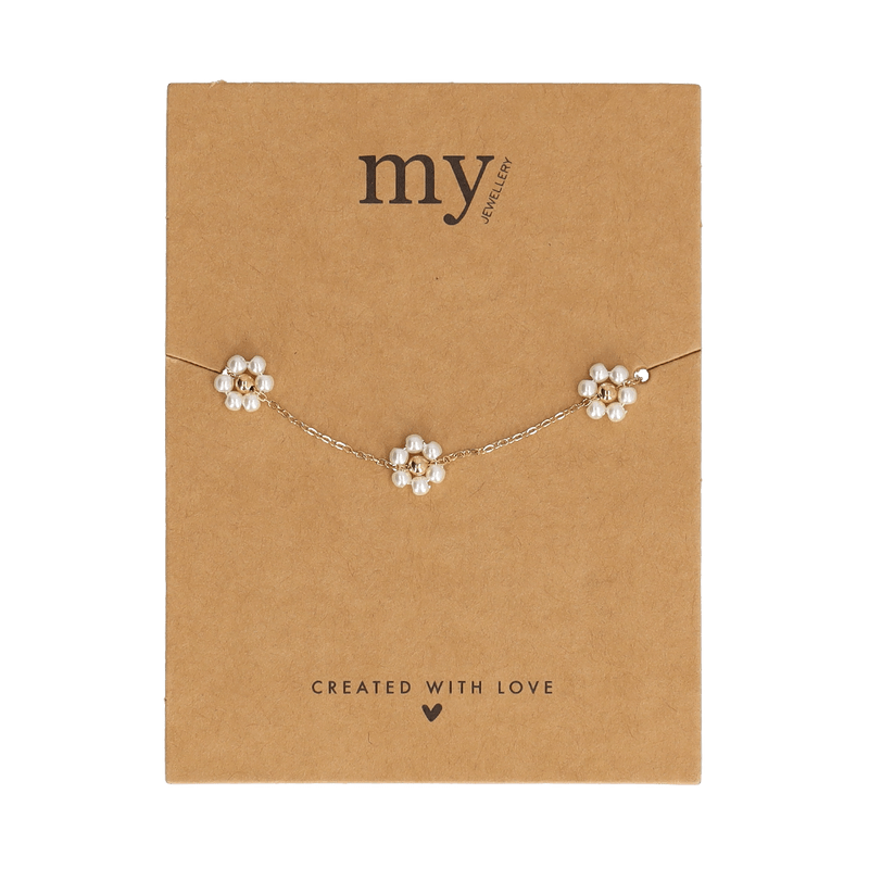 My Jewellery armband met bloemen