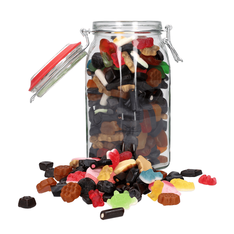 Snoeppot drop-snoepmix