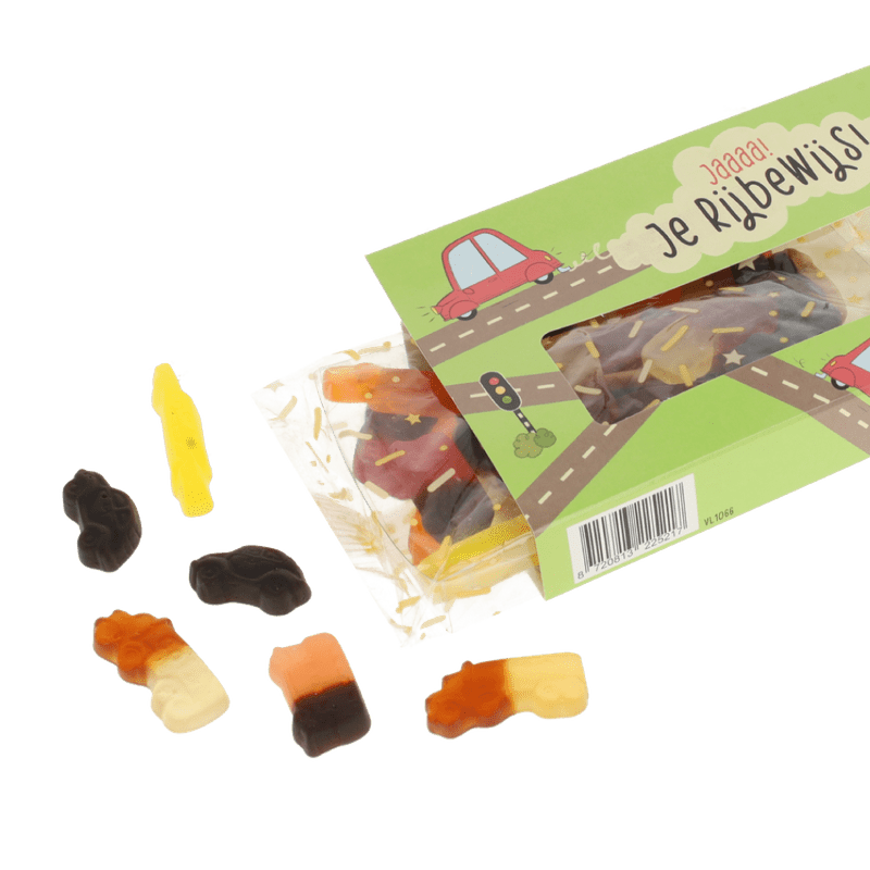 Snoepreep ‘Rijbewijs’ (150gr)
