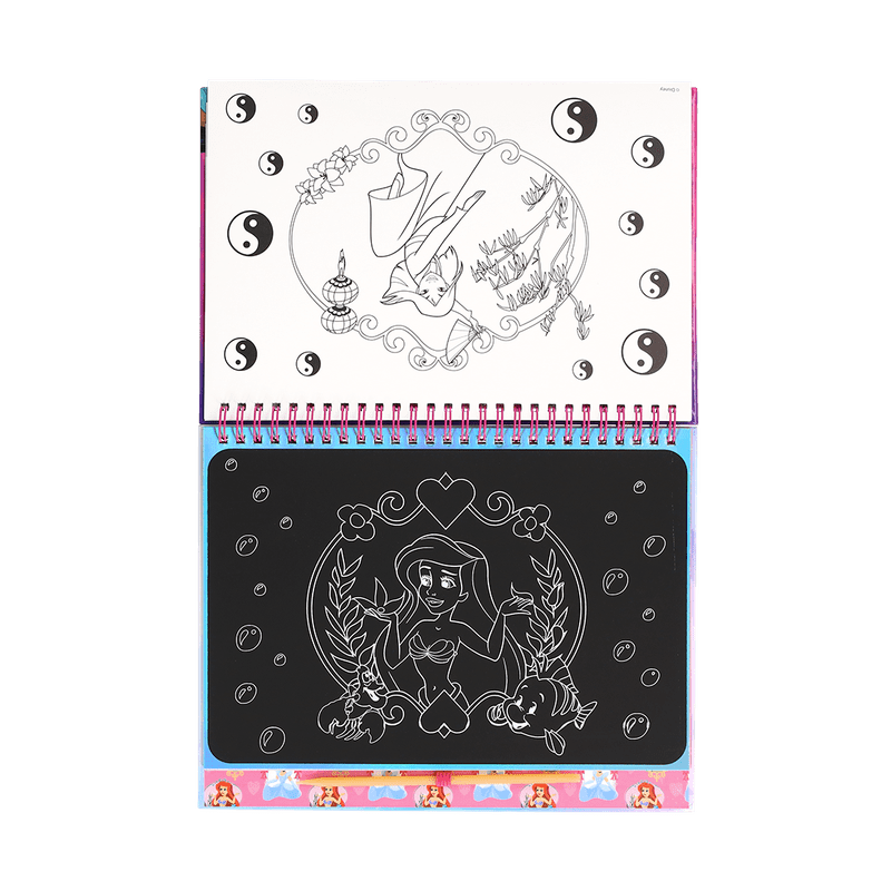 Disney prinsessen kras- en kleurboek