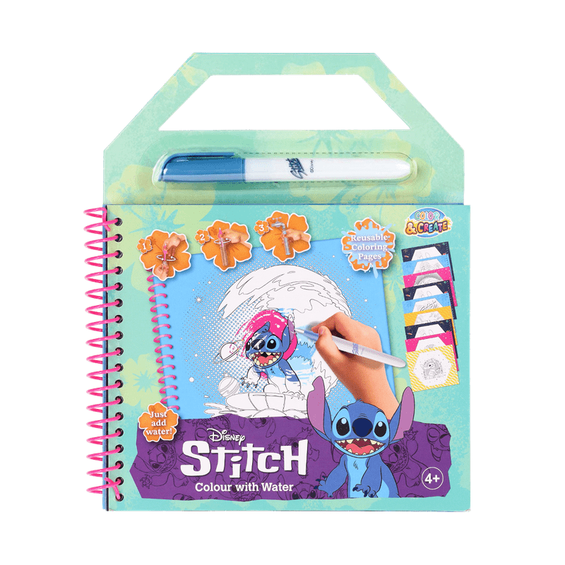 Stitch waterkleurboek