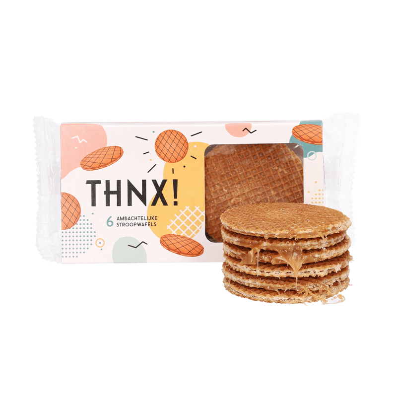 Stroopwafels 'Bedankt' 