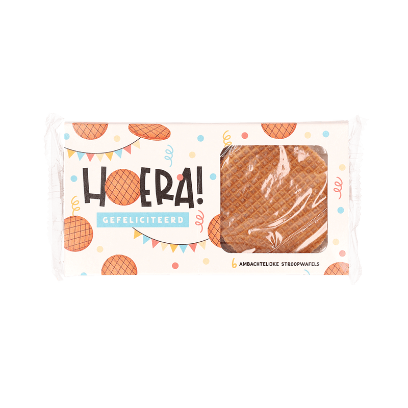 Stroopwafels 'Gefeliciteerd!’