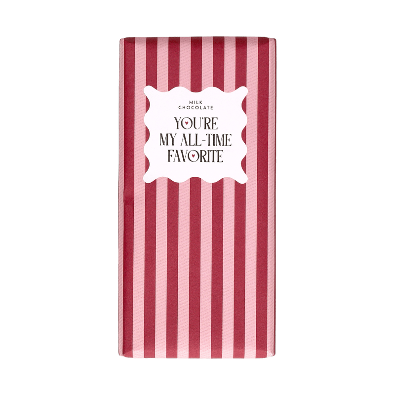 Valentijn chocoladereep