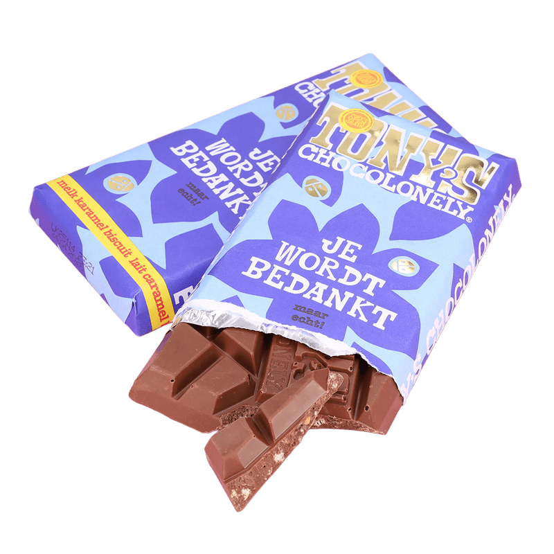 Tony’s Chocolonely ‘Bedankt’ 