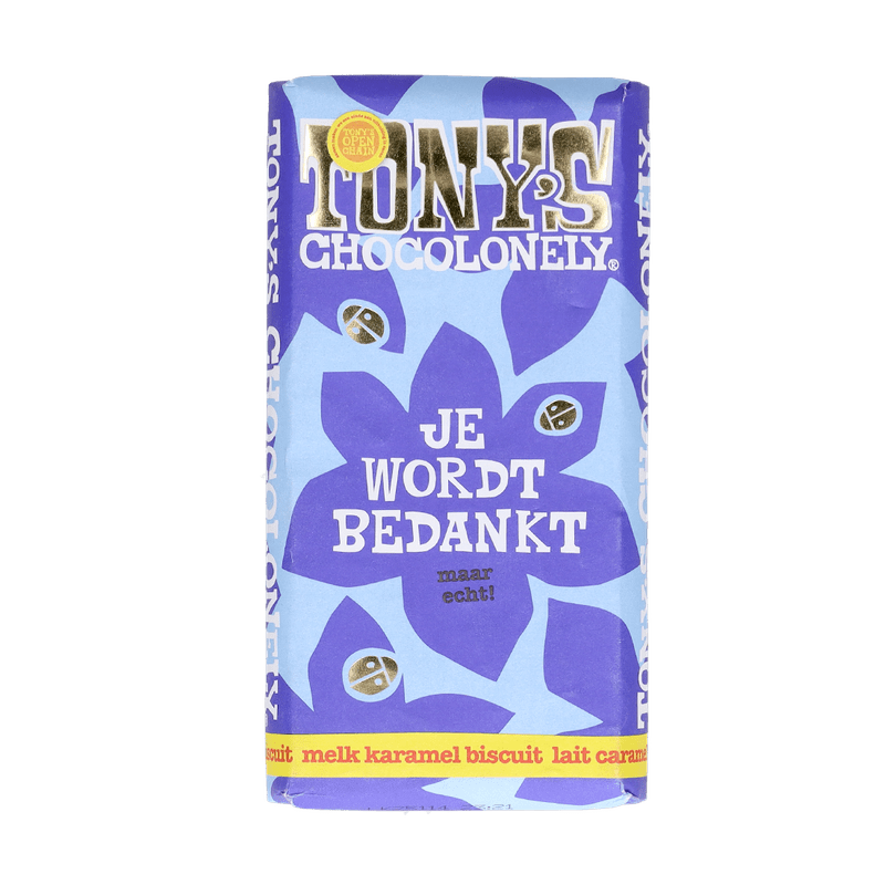 Tony’s Chocolonely ‘Bedankt’ 