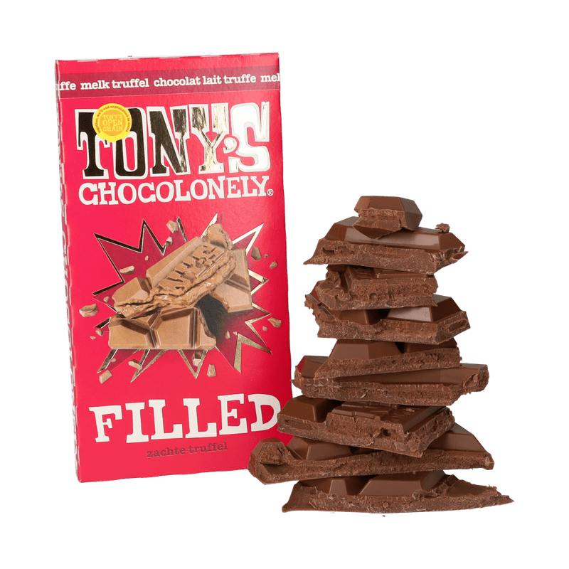 Tony’s Chocolonely Filled melk zachte truffel