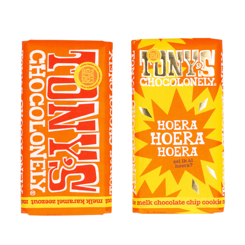 Tony’s Chocolonely cadeaupakket ‘Gefeli’
