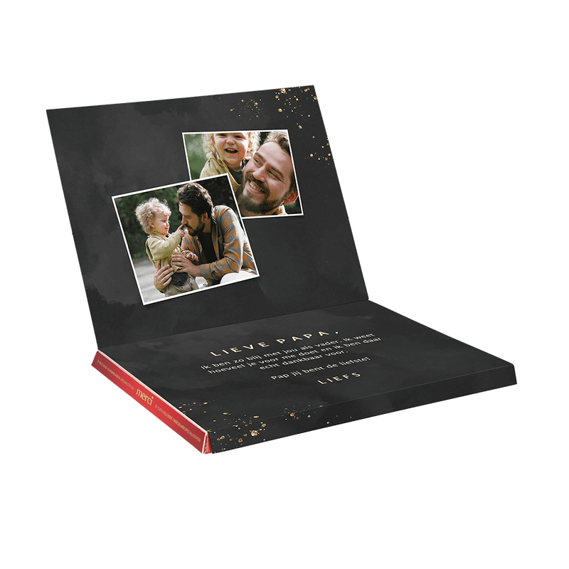 Gepersonaliseerde Vaderdag Merci (250g)