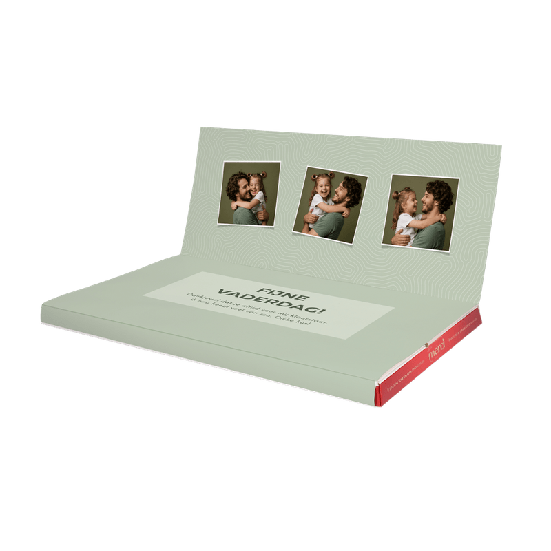 Gepersonaliseerde Vaderdag Merci (400g)