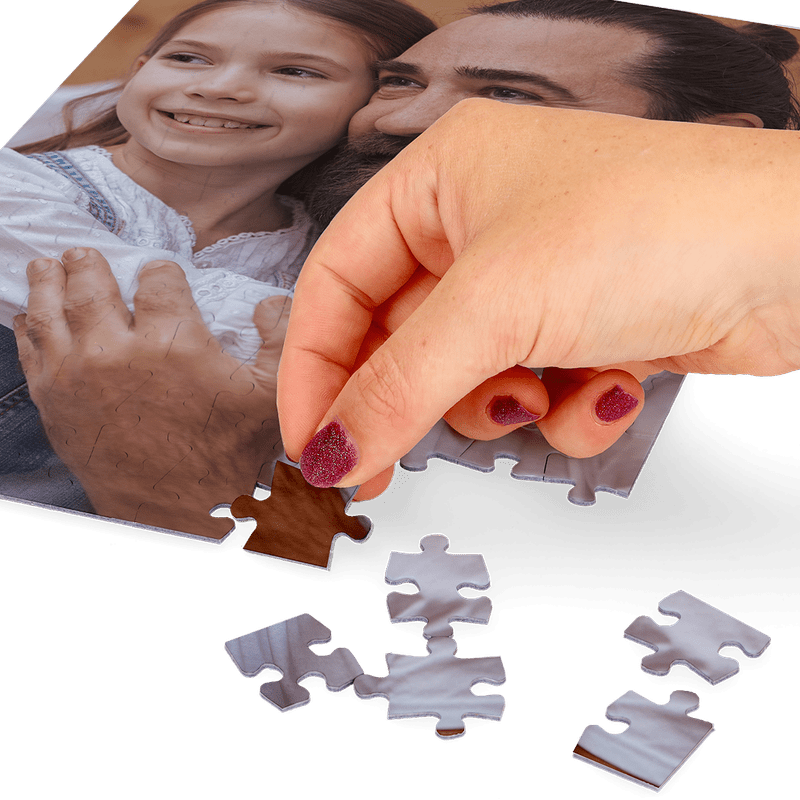 Gepersonaliseerde Vaderdag puzzel (120 stukjes)