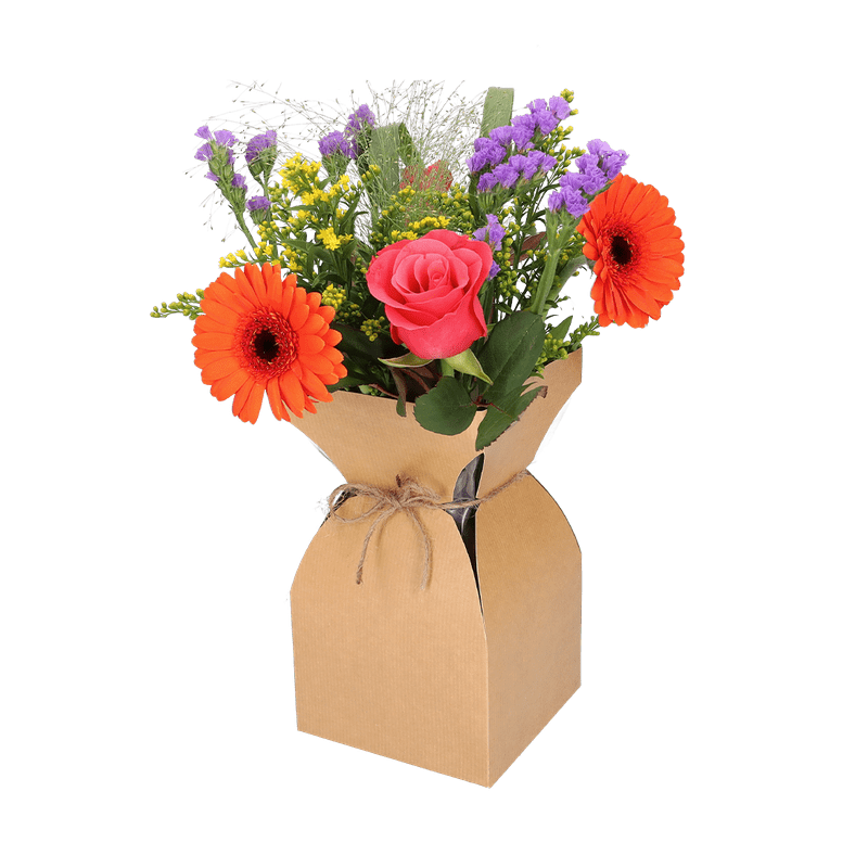 Vers gemengd brievenbusboeket