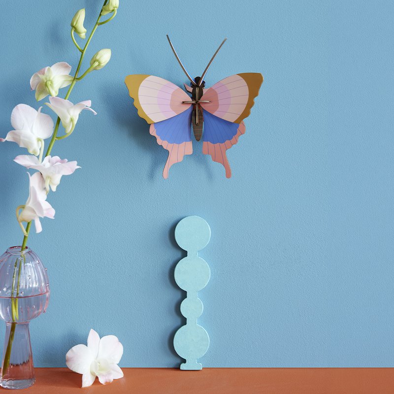 3D wanddecoratie vlinder 