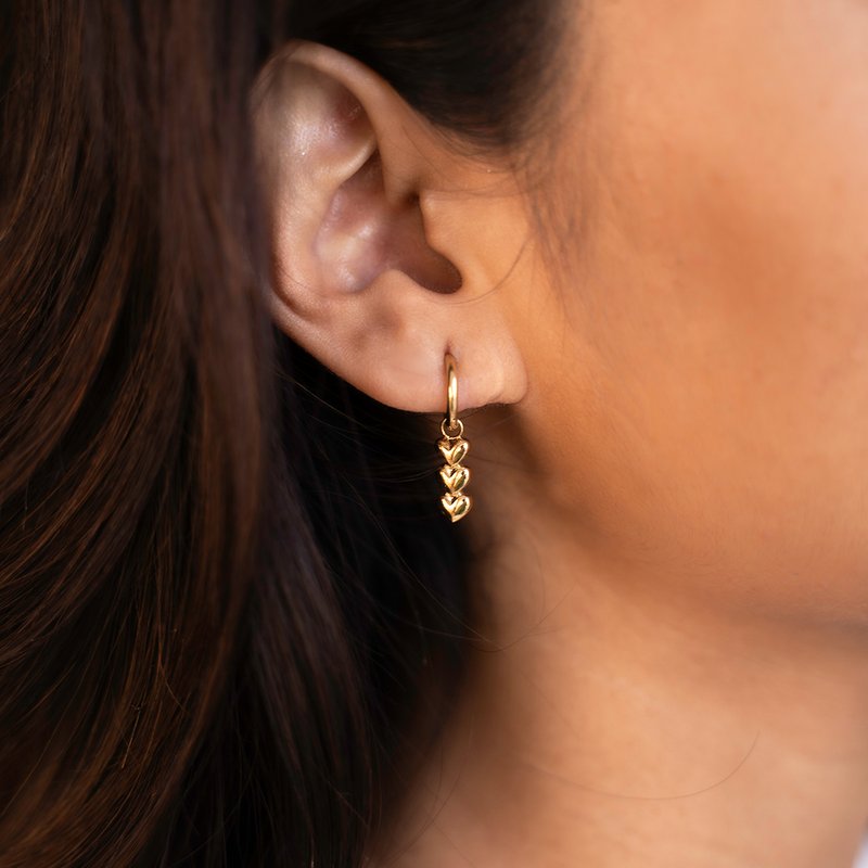 My Jewellery hartjes oorbellen