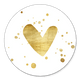 Gouden hartje en spetters