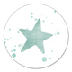 Mintgroene ster en spetters