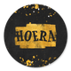Hoera gouden verfstreep