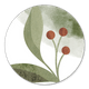 Botanisch waterverfstijl
