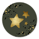 Gouden sterren met spetters