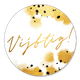 Vijftig met gouden waterverf