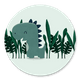 Dinosaurus jungle jongen
