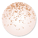 Roségouden glitters