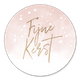 Fijne kerst roze