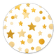 Gouden sterren en confetti