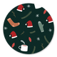 Kerst illustraties groen