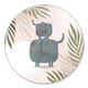Olifant zusje jungle met waterverf