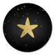 Gouden ster met sterretjes
