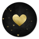Gouden hart met hartjes