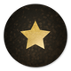 Gouden ster op bokeh