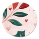 Takjes en hartjes roze
